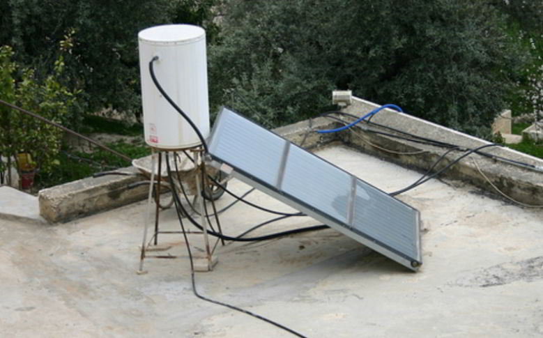 build solar water heater
