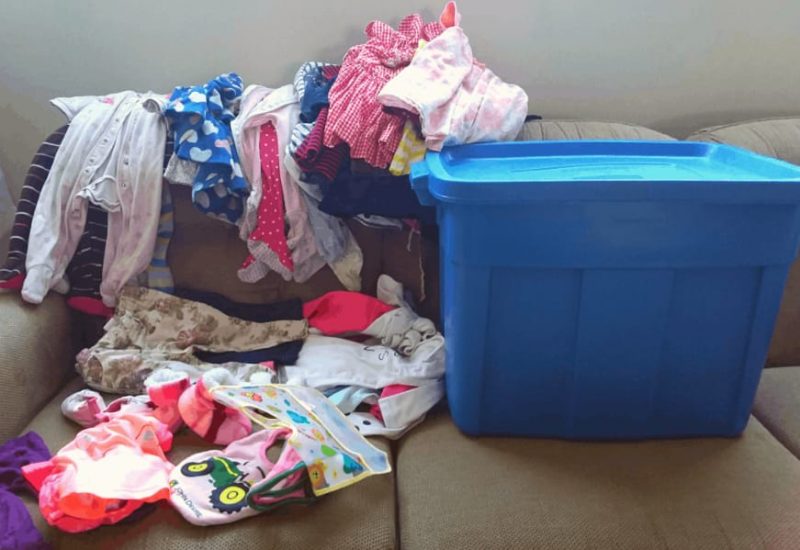 DIY Baby Clothes Storage Ideas
