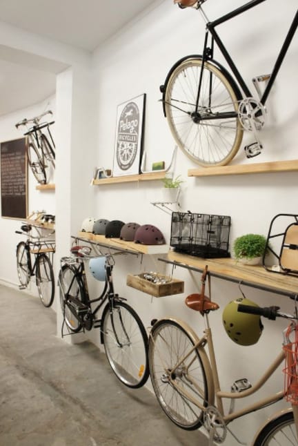 apartment bike storage rack