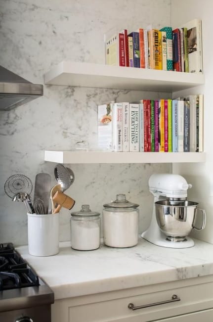 Cookbook Storage Ideas