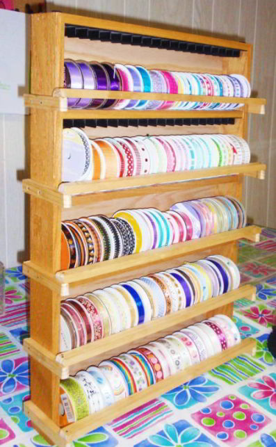 Creative Rack for Ribbon Collection