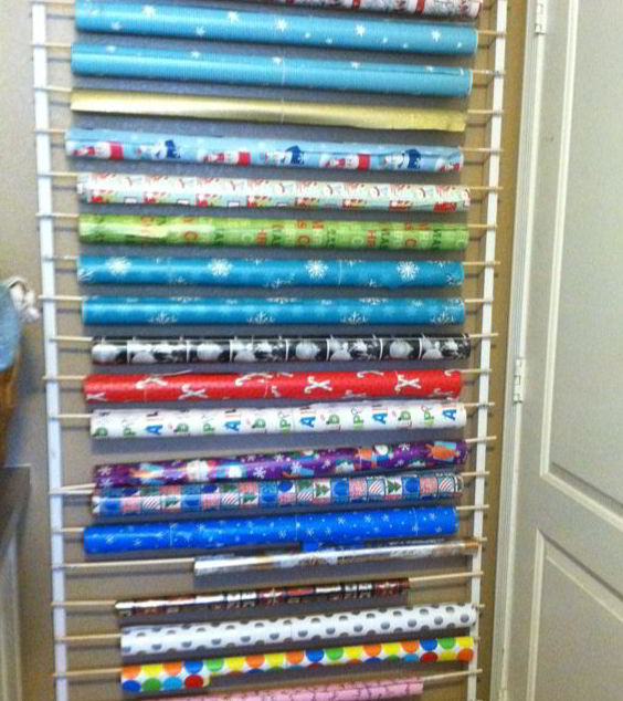 DIY Paper Ribbon Organizer