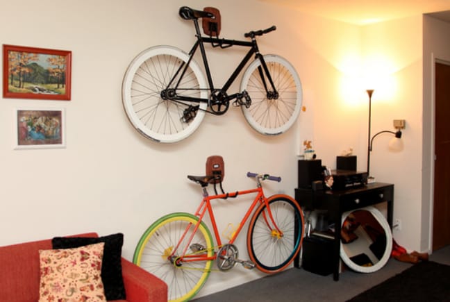 apartment bike storage ideas