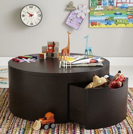 Round Coffee Play Table