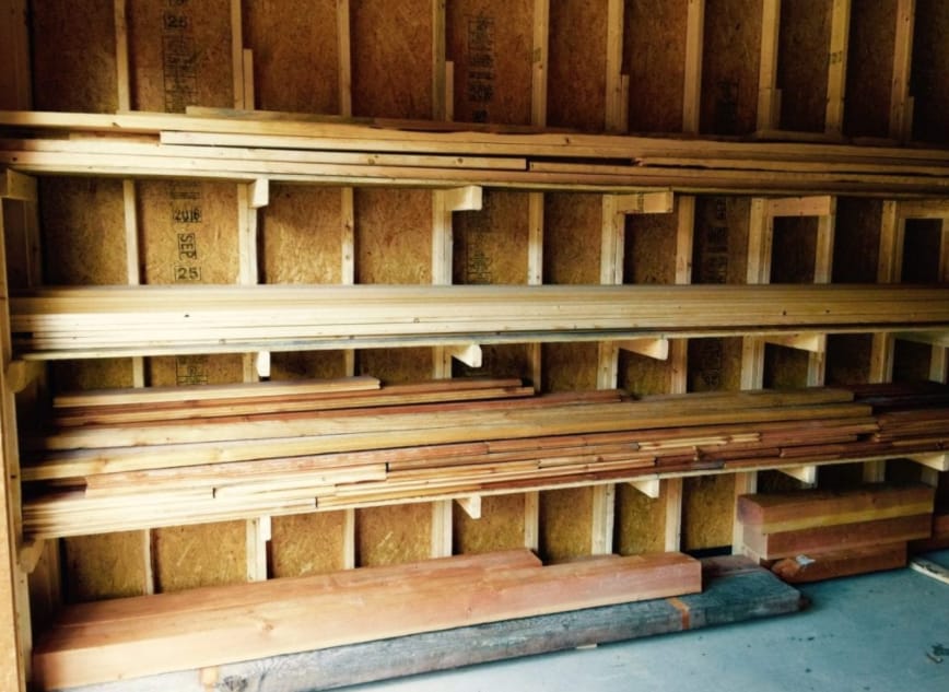 Scrap Lumber Storage Ideas