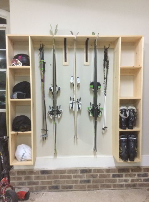 ski storage ideas
