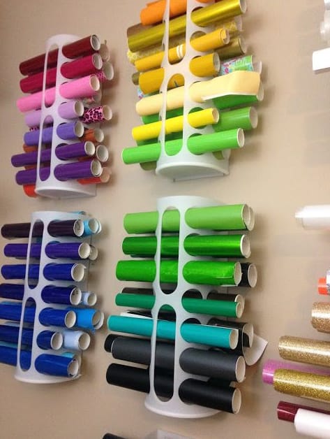 Cricut Vinyl Storage
