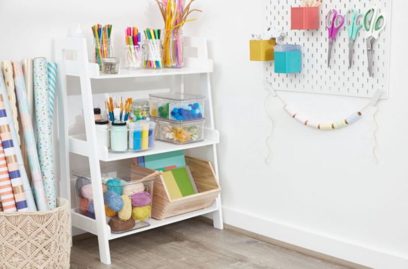 DIY ribbon storage ideas