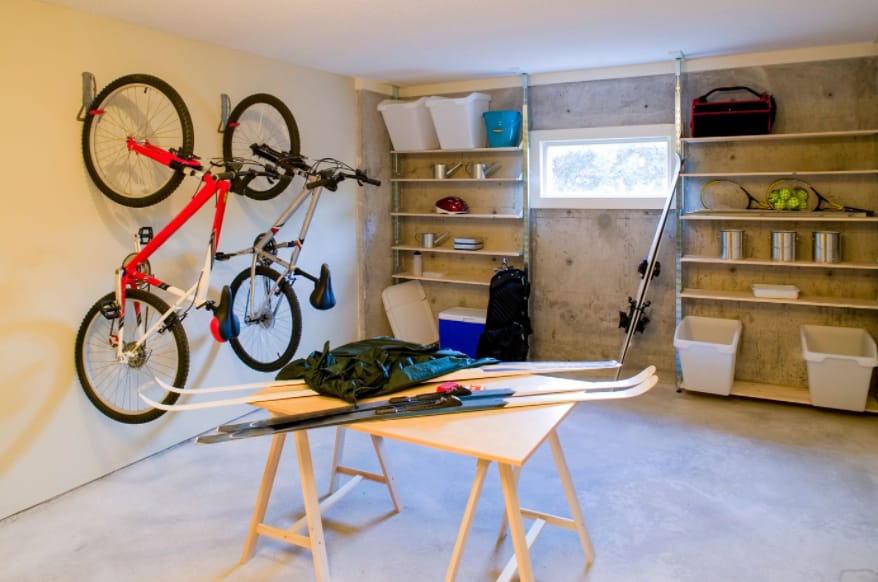 DIY basement storage ideas