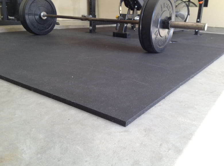 garage gym floor