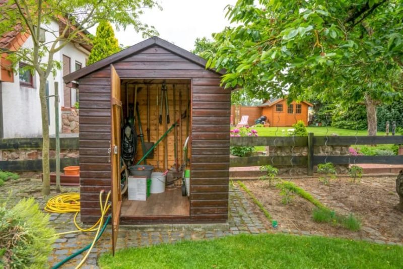 creative shed storage ideas