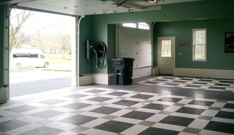 Freshly Designed Garage Interior