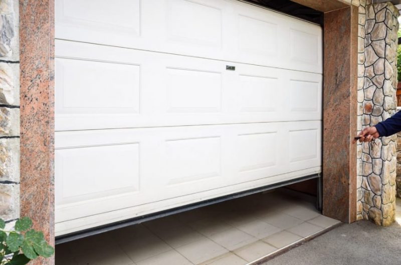 Replace garage door panel