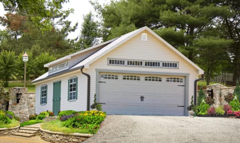 Garage with Extra Door