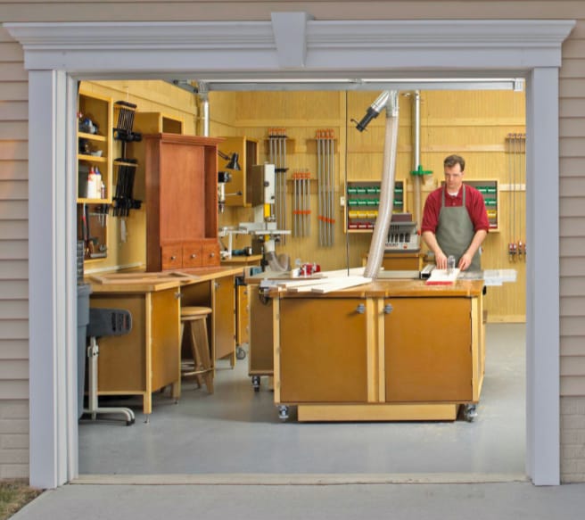 Use The Back Wall of Your Garage