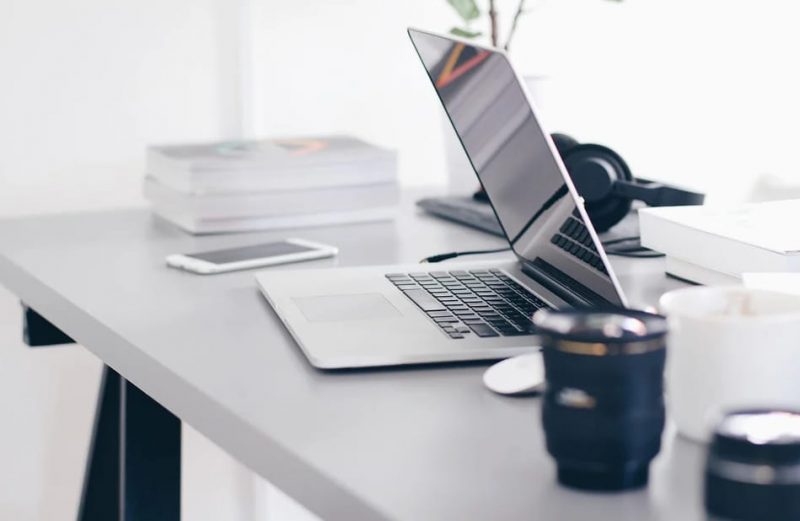 Comfortable Workspace in a Small Apartment