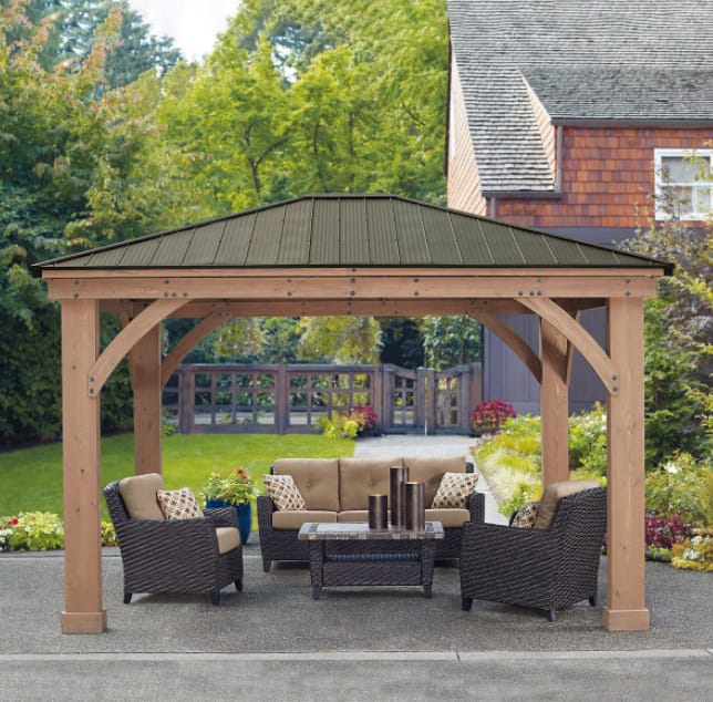 Best Gazebo for High Winds by Grand Patio