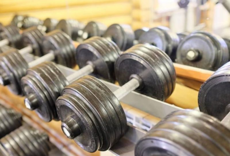 DIY dumbbell rack ideas
