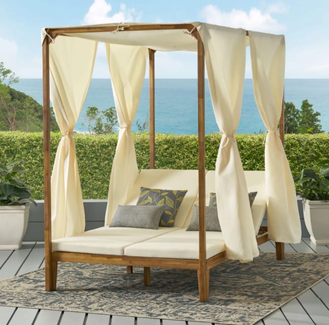 Best Poolside Daybed with Canopy