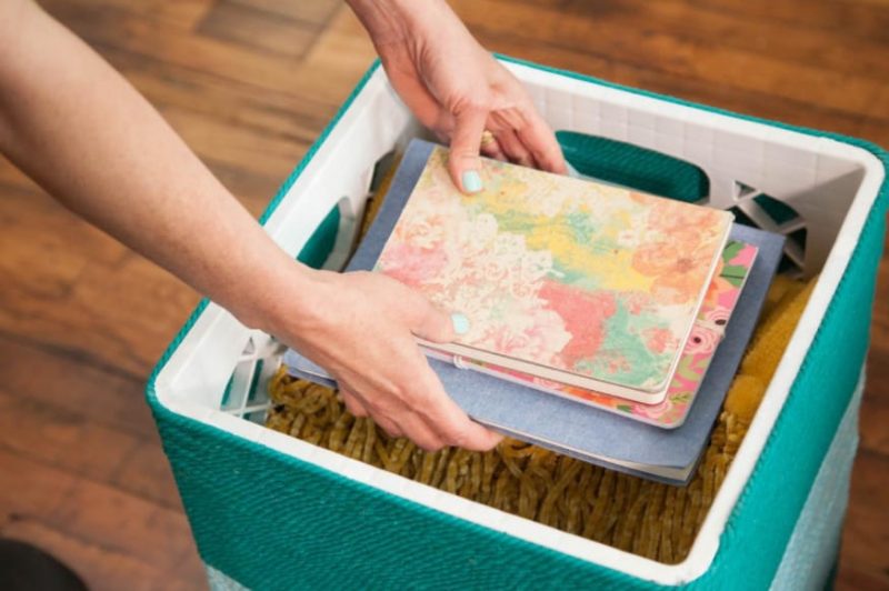 Plastic Milk Crate Ideas