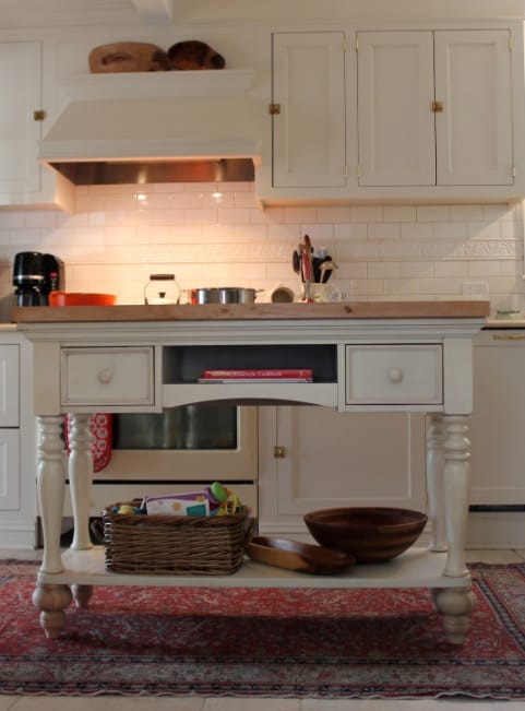 Upcycled DIY Kitchen Island