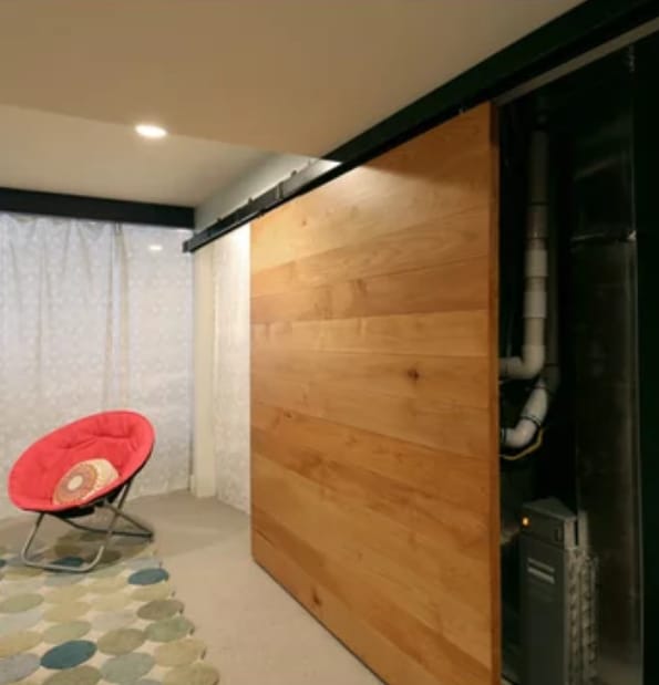 Basement Furnace Room