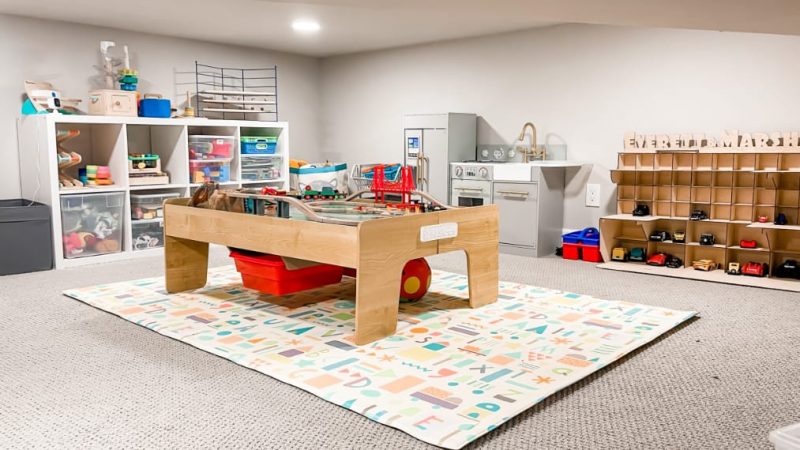 Basement Playroom Ideas 