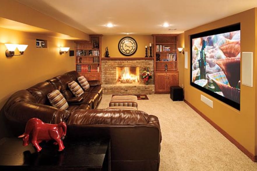 Basement Projector Ideas 11 GRIP ELEMENTS
