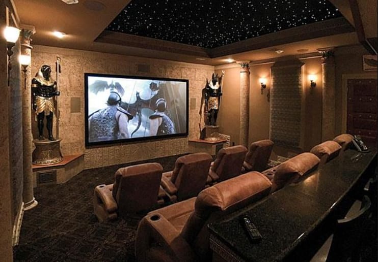 Basement Projector Ideas 5 GRIP ELEMENTS