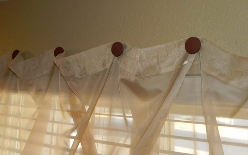 How to Hang Curtains Without a Rod