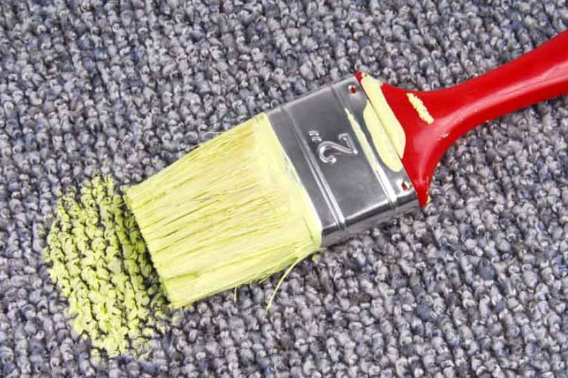 how-do-you-get-dried-paint-out-of-the-carpet