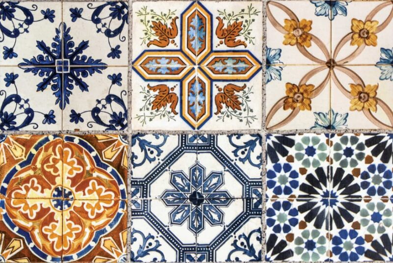 various types of floor tiles