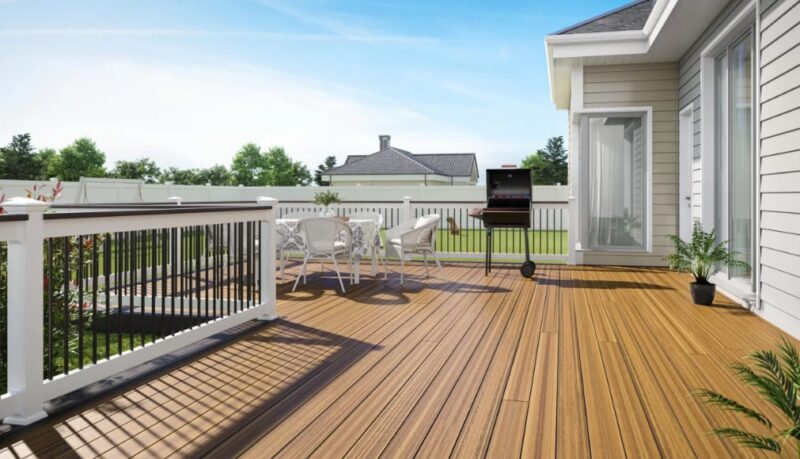 types of deck railing designs