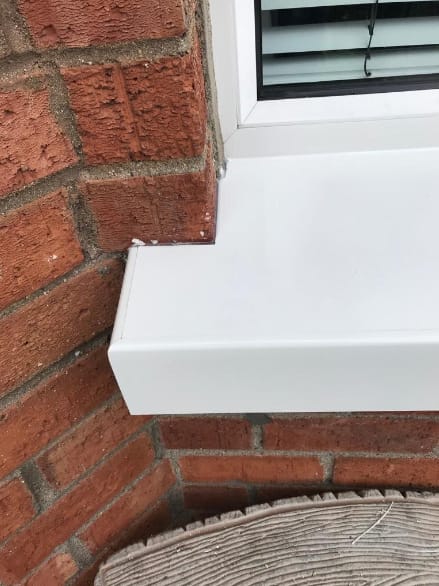 types of concrete window sills