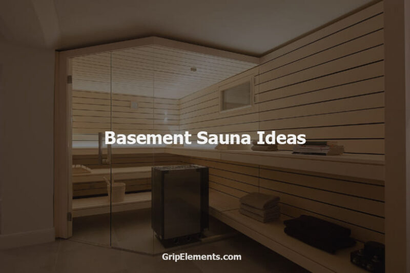 Basement Sauna Ideas