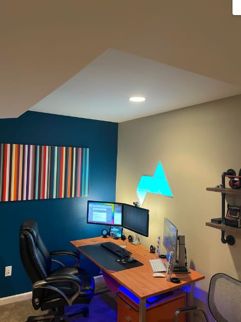 small basement office ideas