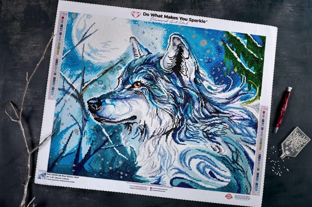 Diamond painting is an exciting craft 