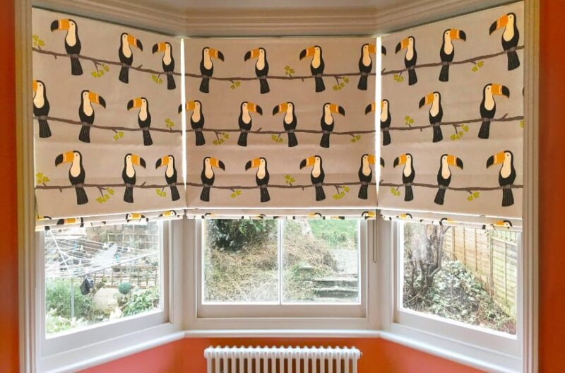 what kind of curtains for basement windows