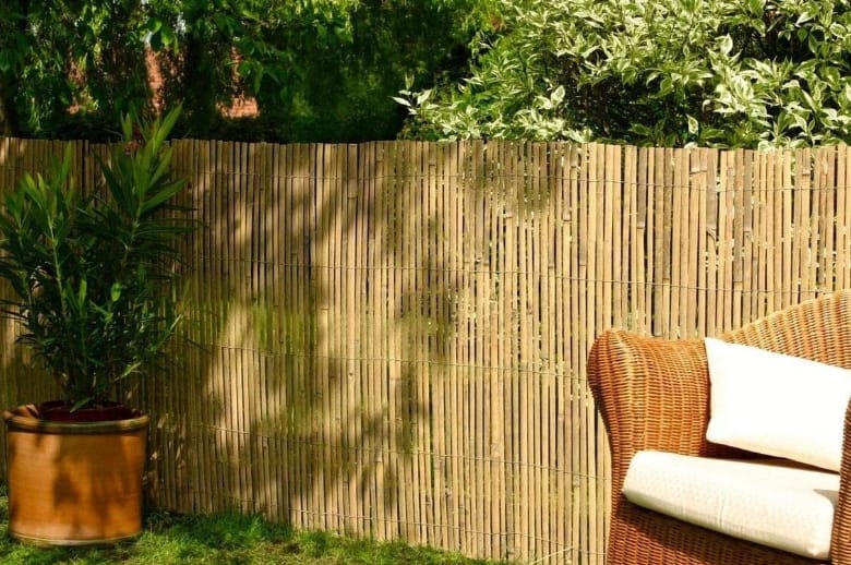 Bamboo Screen for Natural Patio