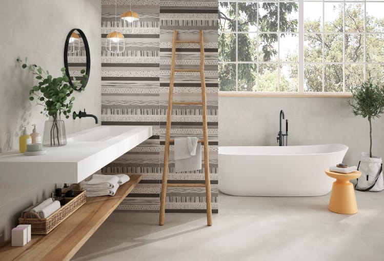 Natural Materials for Bathroom Tiles