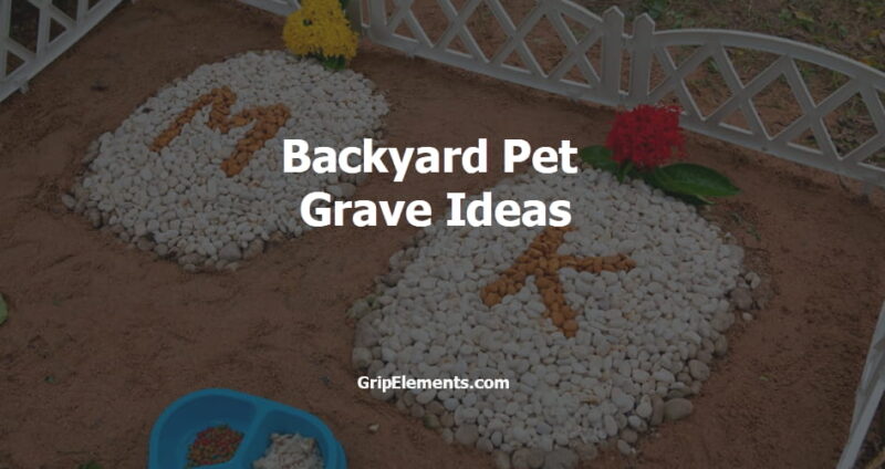 Backyard Pet Grave Ideas