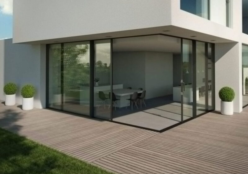 Corner Patio Doors