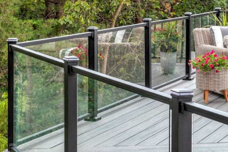 Cost-effective Glass railing