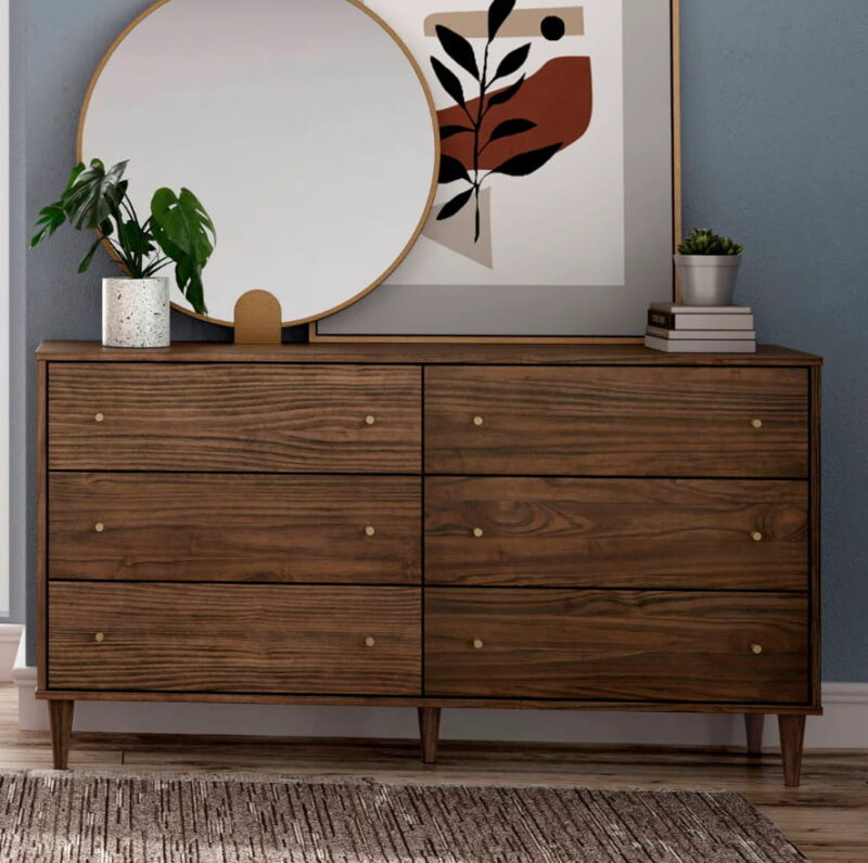 Dresser storage design