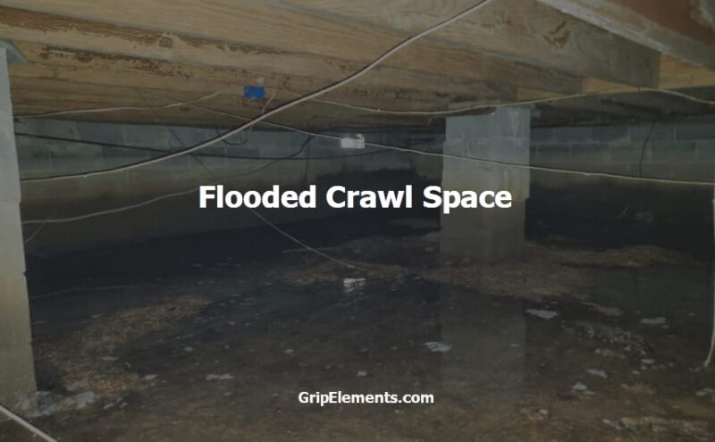 Flooded Crawl Space