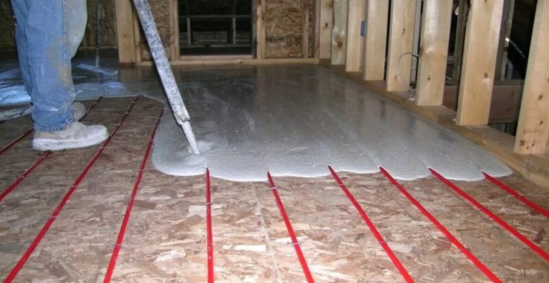 Self-Leveling Heating System