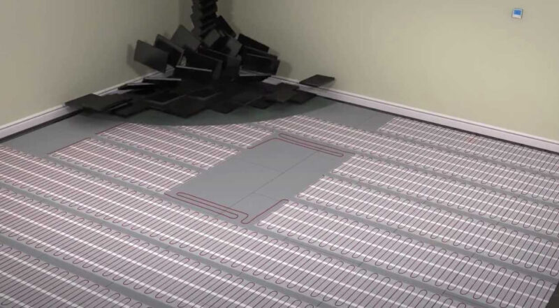 Under-Mat Heating System