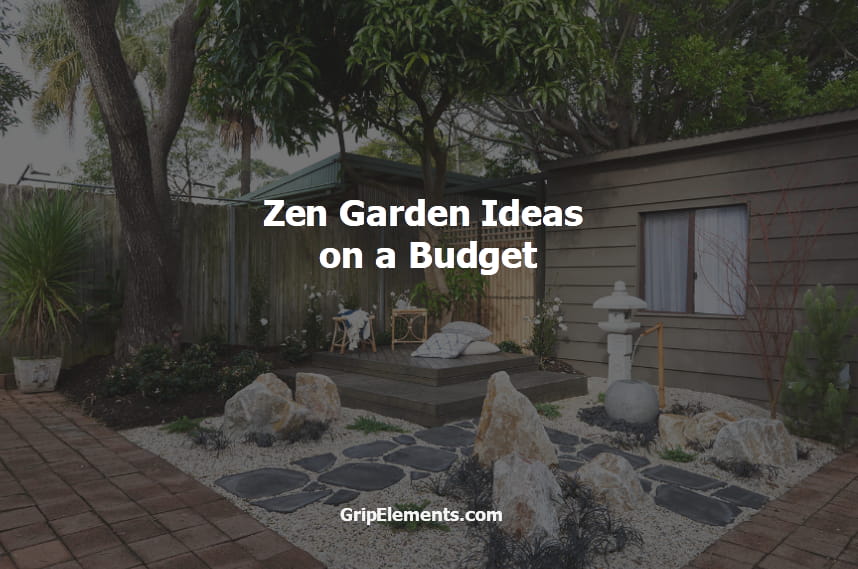 Zen Garden Ideas on a Budget