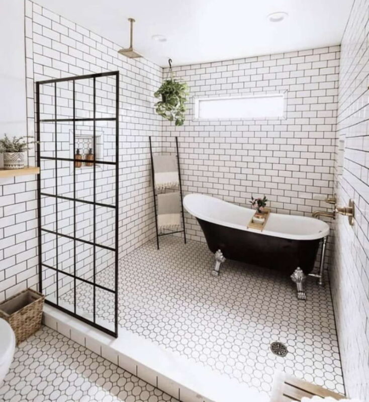 shower floor tile Classic Subway