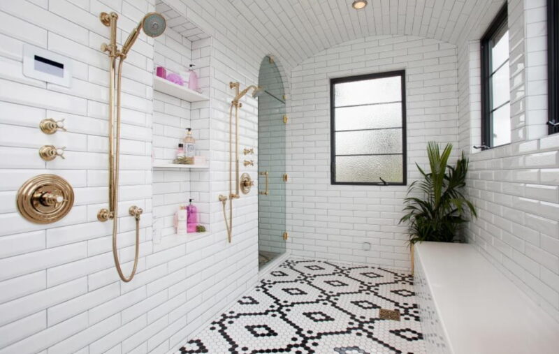 shower floor tile Classic Subway